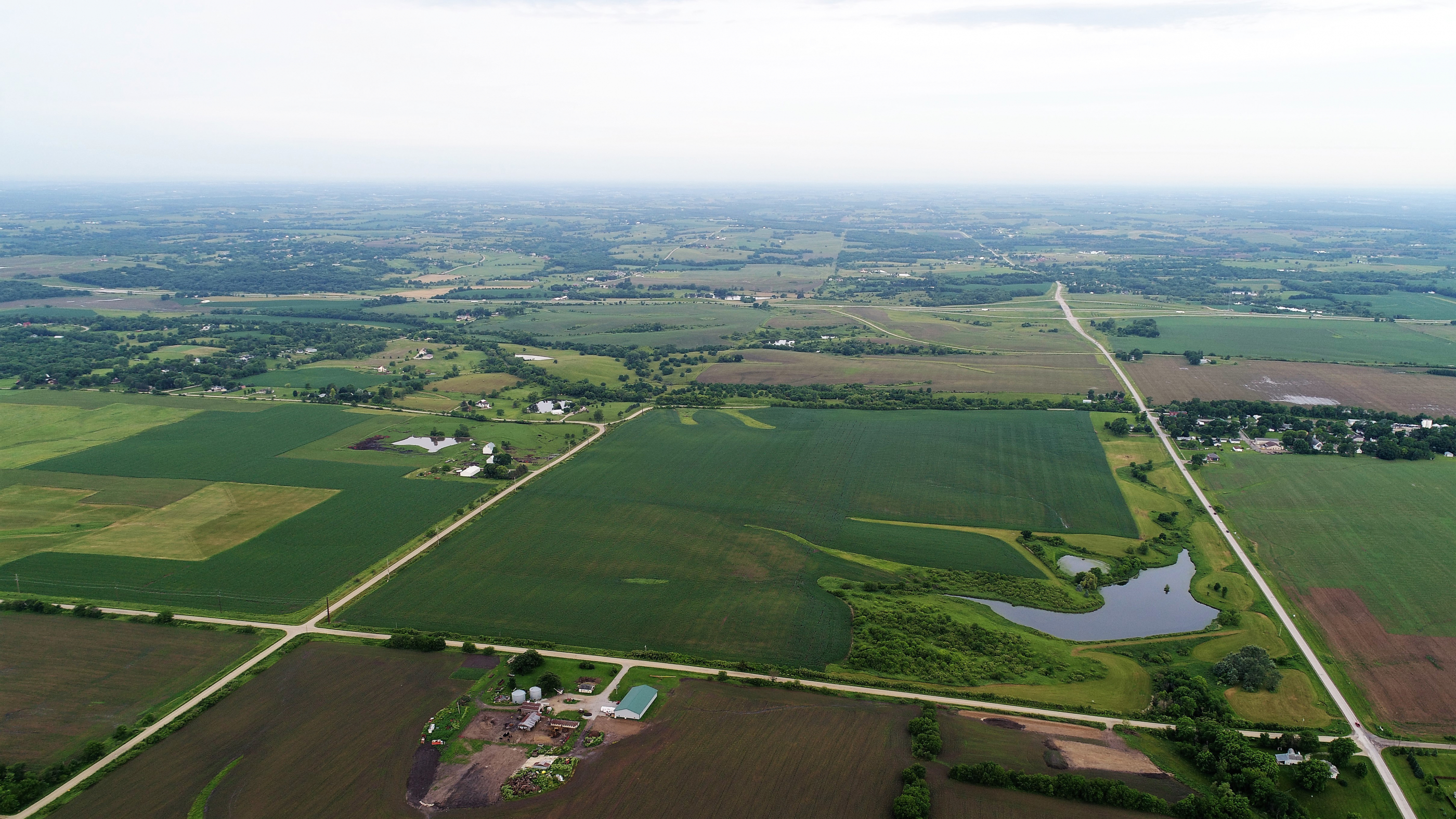 Middlebrook Farm From Above